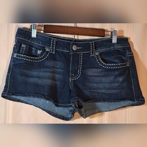RUE21 Dark Blue Denim Shorts